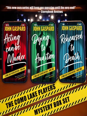 cover image of The Como Lake Players Mystery Box Set